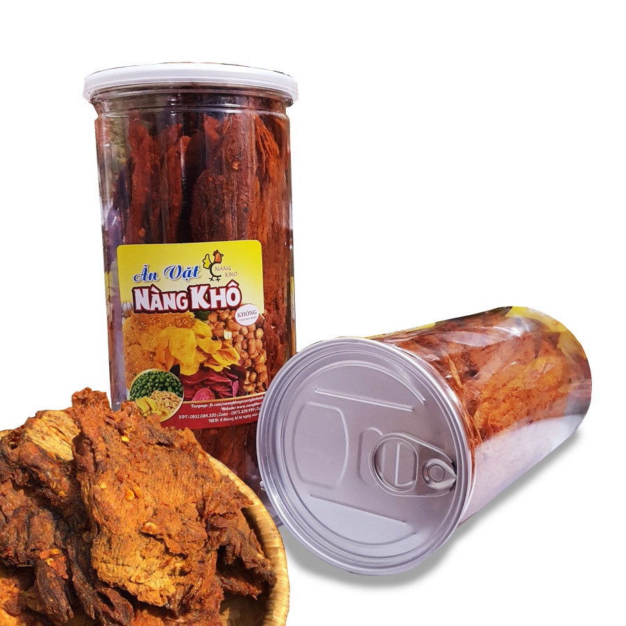 Sỉ 5 hũ PET 300gram Khô bò miếng vị Tứ Xuyên loại 1 | Yotafood | BigBuy360 - bigbuy360.vn