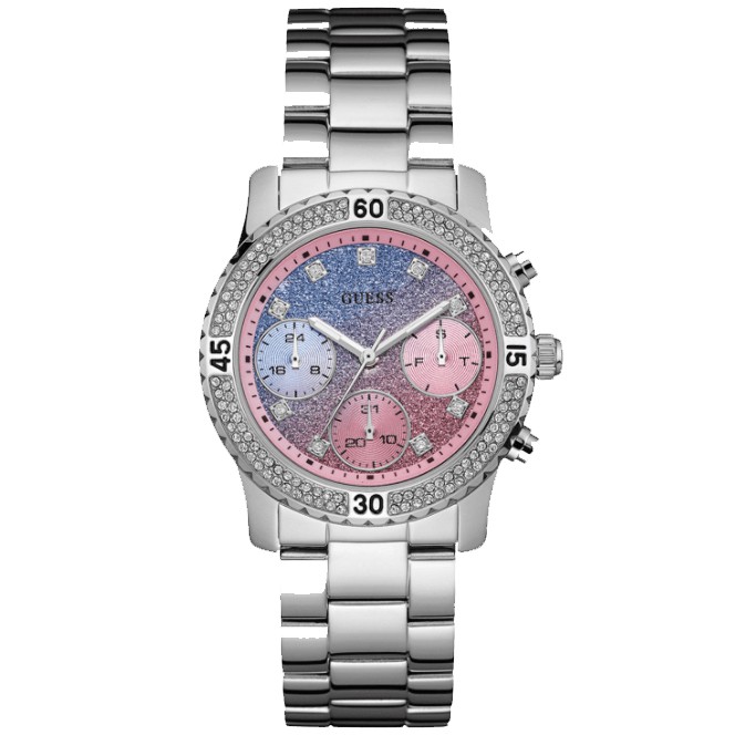 Đồng Hồ Nữ Guess Analog Pink W0774L1