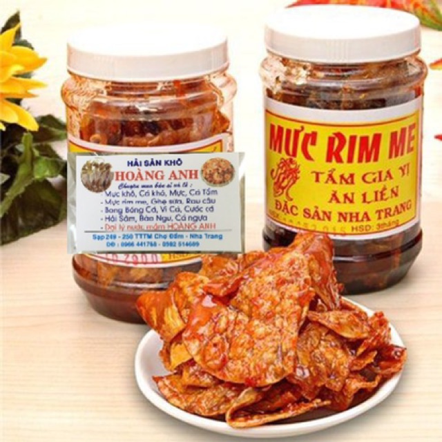 Mực rim me nguyên con