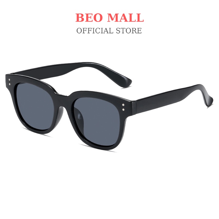 Kính mát nam nữ gọng vuông BEOMALL thiết kế thời trang hàn quốc KT008