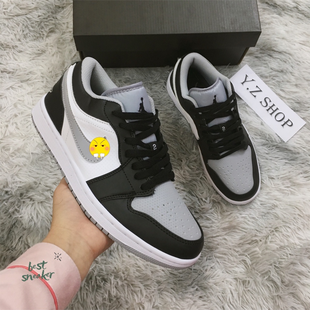 🌿FREESHIP🌿 🌿FREESHIP🌿 Giày Sneaker, Giày Thể Thaor JD Cổ Thấp  Đen Xám Nam Nữ