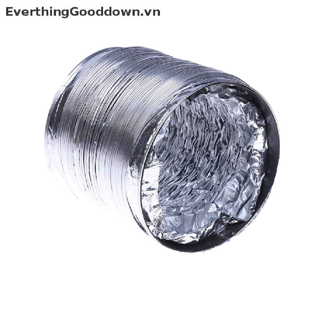 Ống Thông Gió Bằng Lá Nhôm 3.1Inch Linh Hoạt Dài 1.5M Tiện Dụng
