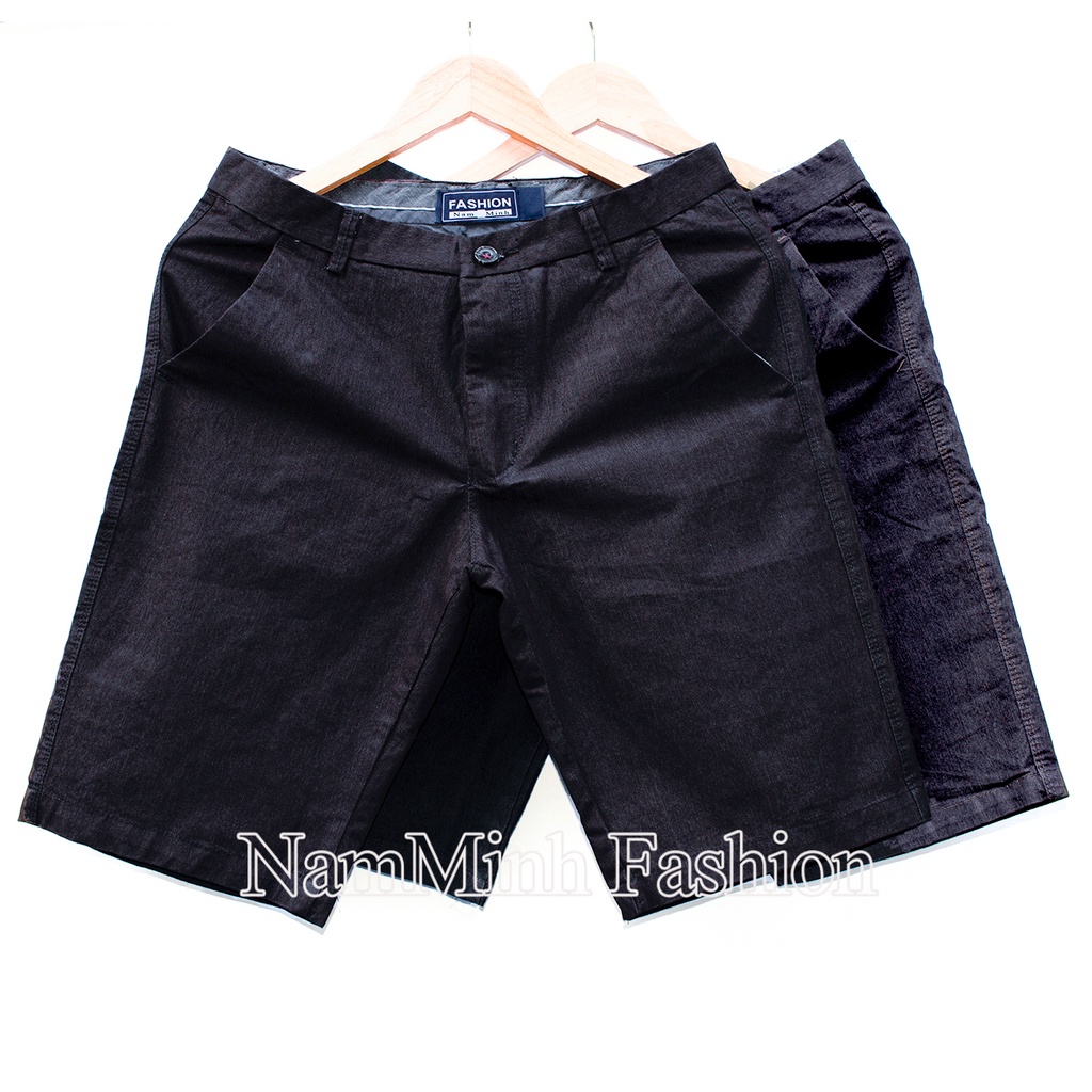 Quần Short Nam Màu Đen Xước Thời Trang , Nam Tính, Chất Mềm Và Co dãn Nhẹ Thoải Mái