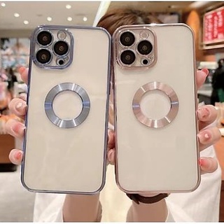 Ốp mạ viền xi hở táo cực đẹp cho iphone 6g - > 14 promax
