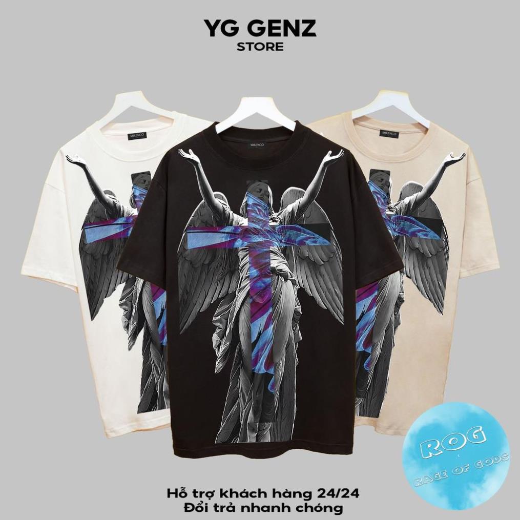 Áo thun tay lỡ MIKENCO 1 Streetwears SG , Áo thun unisex nam nữ from rộng oversize chất liệu cotton