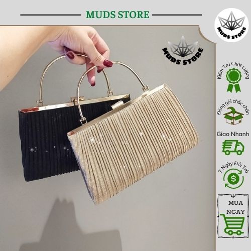 Clutch Túi Xách Nữ Đi Dự Tiệc Đẹp , Túi Ví Cầm Tay Nữ Đeo Chéo Kim Sa Lấp Lánh Sang Chảnh Cao Cấp - LISA | BigBuy360 - bigbuy360.vn