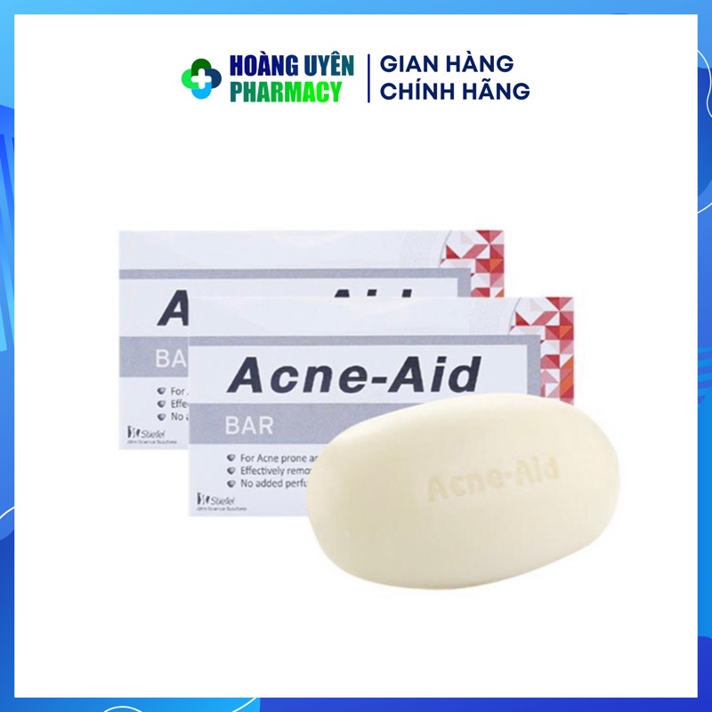 Xà phòng Acne-Aid bar 80g giúp giảm dầu mụn lưng