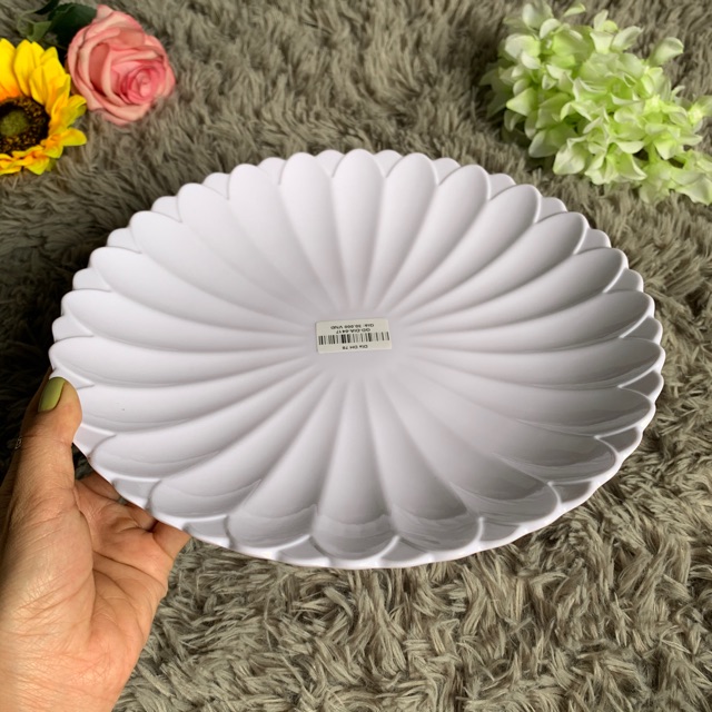 Đĩa nhựa fataco đĩa DH 78 màu trắng