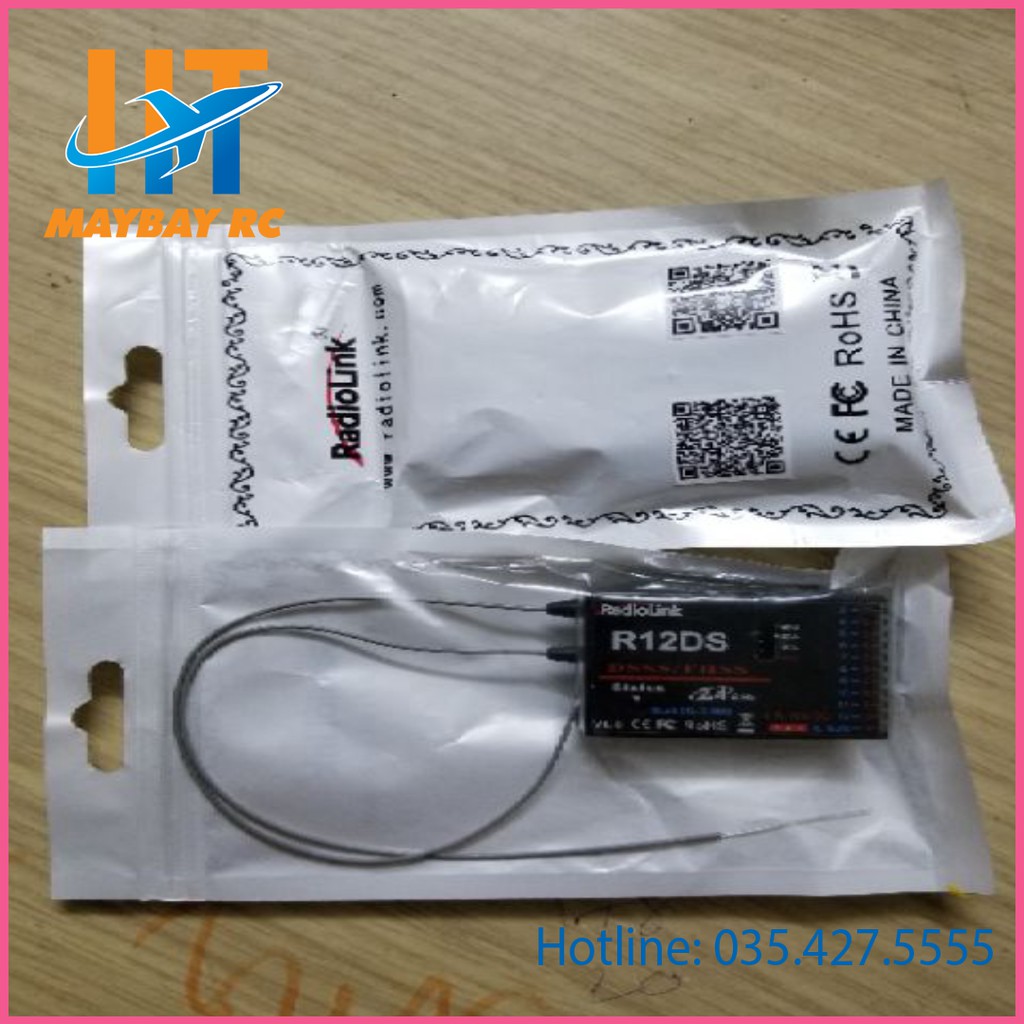 Bô thu Rx RadioLink R12DS Hàng Chính Hãng.