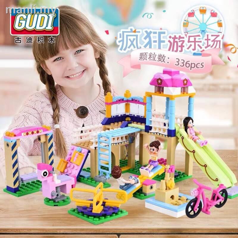 SEMBO BLOCK Bộ Đồ Chơi Lego Xếp Hình Ngôi Nhà Búp Bê Barbie Dễ Thương Cho Bé 5-12 Tuổi