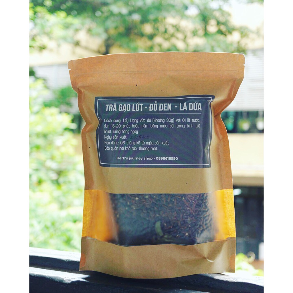 Trà gạo lứt đỗ đen - Túi 1kg hút chân không