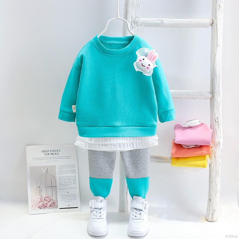 Set quần áo phong cách Hàn Quốc đáng yêu dành cho bé