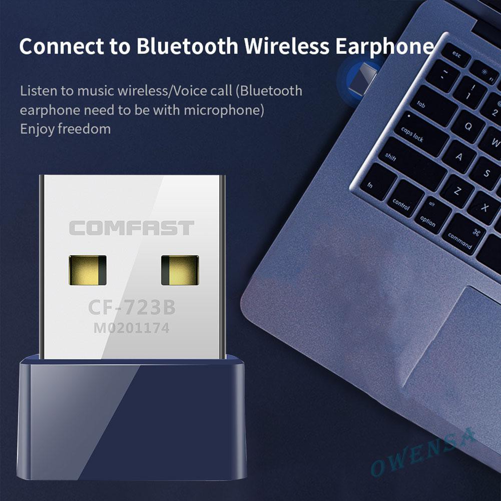 Usb Bluetooth Không Dây Comfast Cf-723B 2 Trong 1