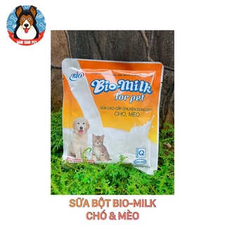 Sữa bột dinh dưỡng cho Chó & Mèo BIO MILK 100gr