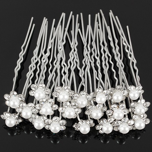 Bộ 20 Trâm CàI TóC ĐíNh Hoa Giả Xinh XắN