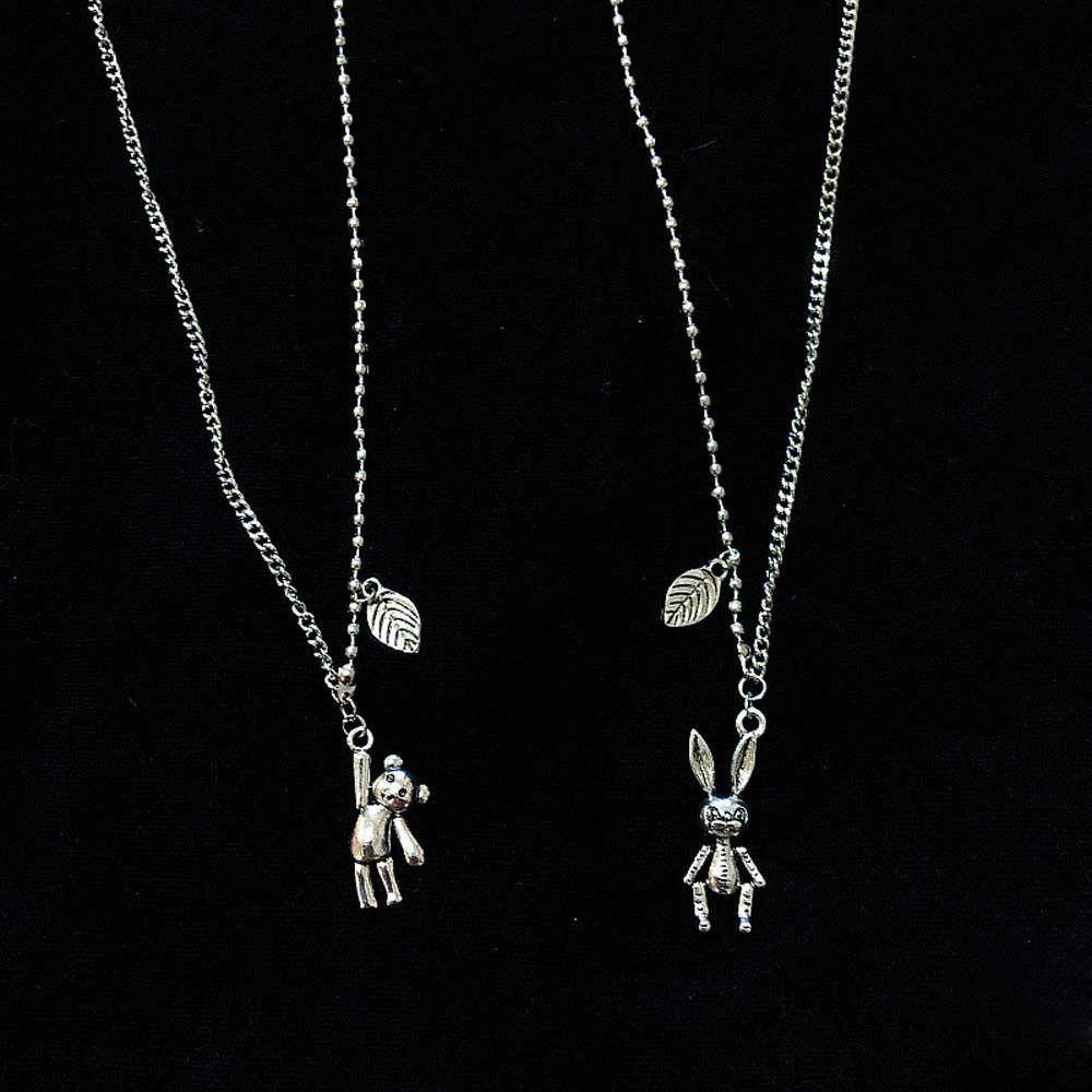 Vòng cổ Hợp Kim Mặt Hình Thỏ Phong Cách Vintage Đơn Giản Cho Nữ