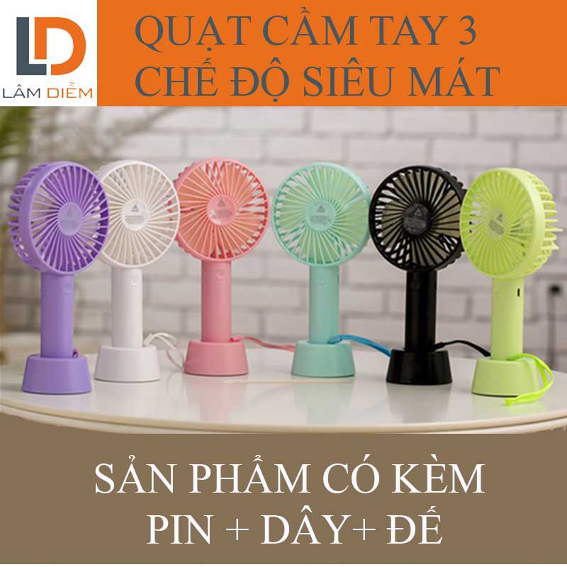 QUẠT MINI SẠC USB CẦM TAY QUẠT ĐỂ BÀN 3 CHẾ ĐỘ SIÊU MÁT N9 | BigBuy360 - bigbuy360.vn