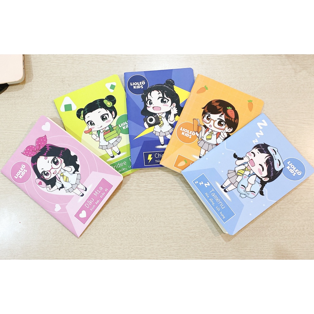 Sổ Tay Lioleo Kids Cỡ A5/ 84 Trang