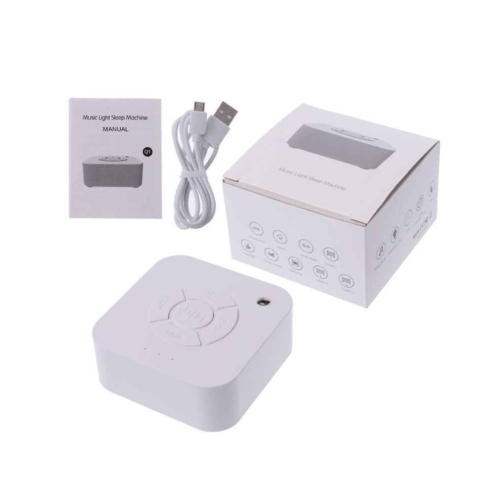 Máy tạo tiếng ồn trắng (white noise machine) - máy ru bé ngủ ngon, ngủ sâu