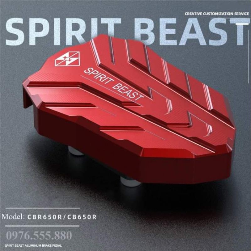Bàn Đạp Phanh CNC Spirit Beast L22 Chống Trượt Cho CB650R/CBR650R