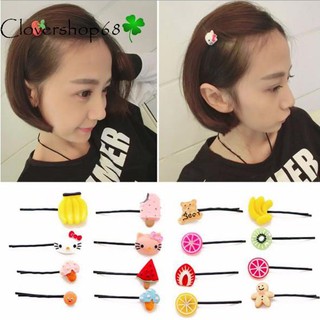 Kẹp tóc trái cây / hoa quả dễ thương
