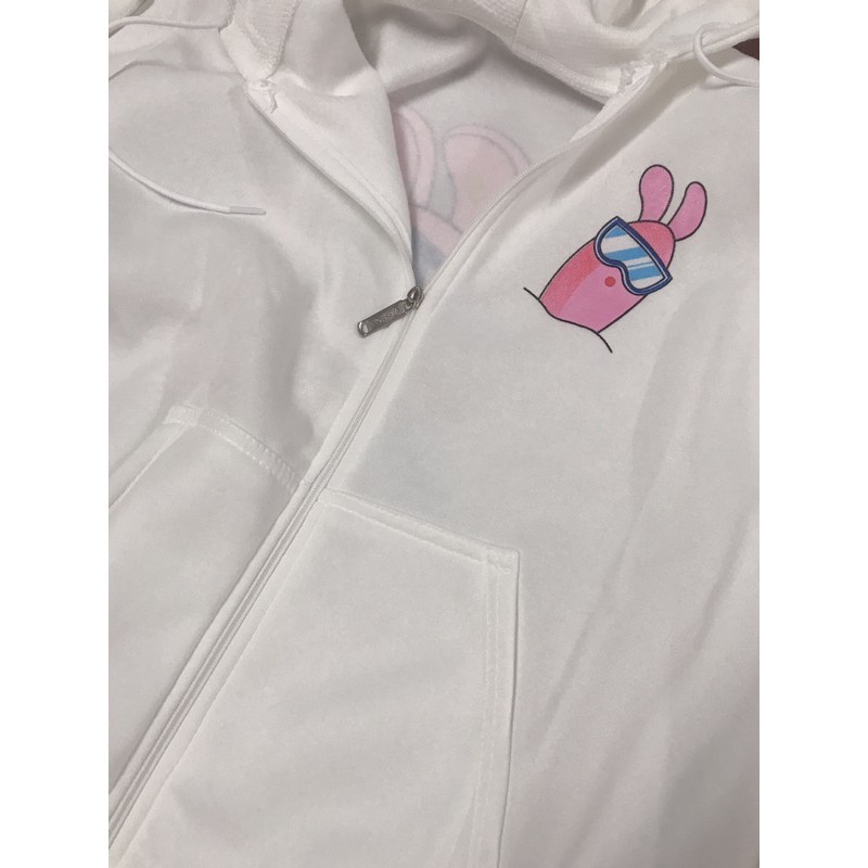 Áo Khoác Nỉ, Áo Hoodie In Hình Thỏ Bơi Form Rộng | Quango | BigBuy360 - bigbuy360.vn