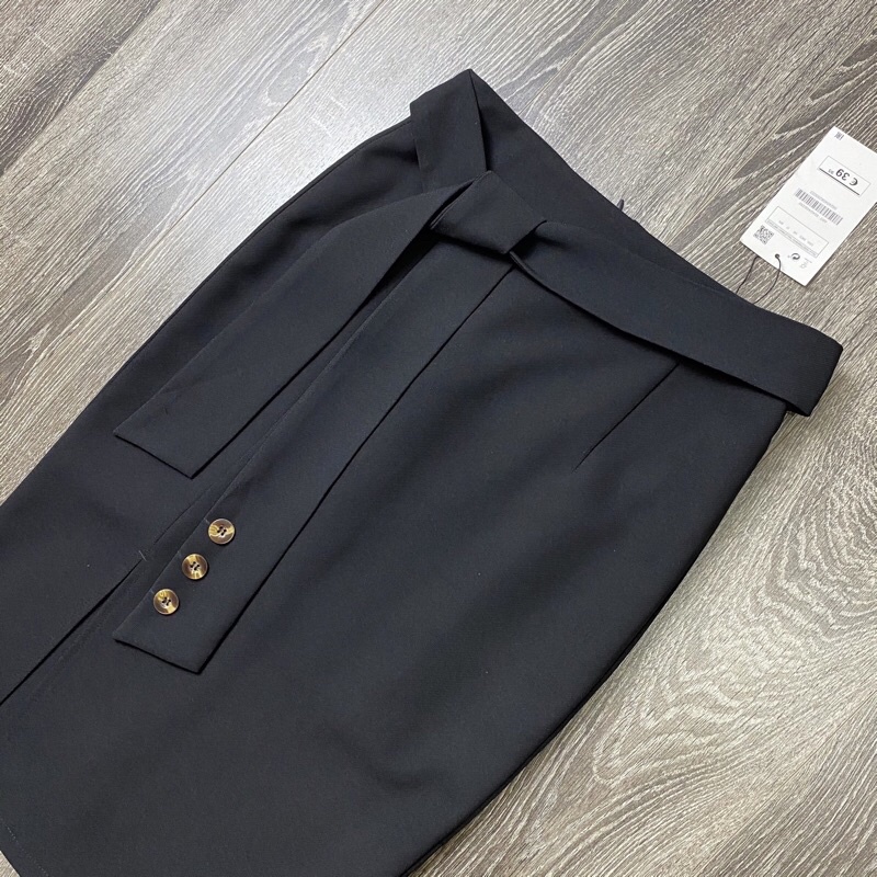 HÀNG MỚI__Chân váy công sở 2 lớp xẻ tà phía trước hàng VNXK đủ size chất Vintex Hàn siêu đẹp | BigBuy360 - bigbuy360.vn