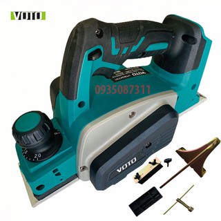 Máy Bào Gỗ Dùng Pin VOTO Dùng Chân Pin Phổ Thông Makita 40MM 18V-21V
