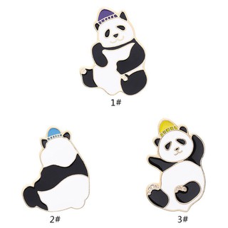 Cute Panda Brooch Garment Bag Accessories