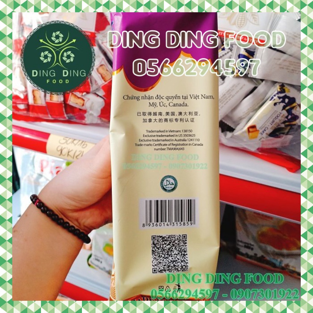 Bánh Pía Chay Khoai Môn Sầu Riêng 400g  Tân Huê Viên| Bánh Pía Khoai Môn Chay Sóc Trăng - DING DING FOOD