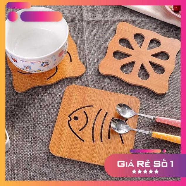 LÓT NỒI BẰNG GỖ HÌNH KUTE