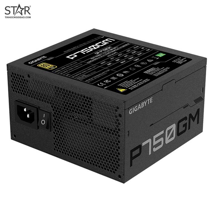 Nguồn Gigabyte GPP750GM 750W 80 Plus Gold Full Modular