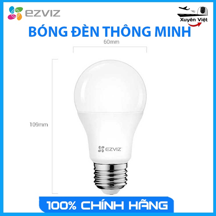 Bóng đèn thông minh trắng CS-HAL-LB1-LWAW-Camera Xuyên Việt