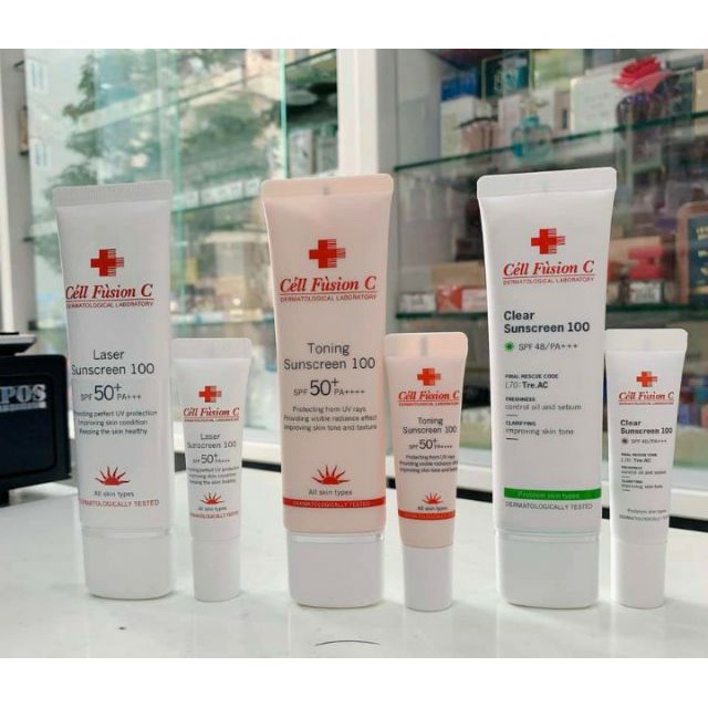 KEM CHỐNG NẮNG CELL FUSHION C