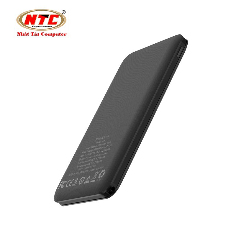  Pin sạc dự phòng Hoco J26 Simple energy 10000mAh - 2 cổng sạc - Phân phối chính thức