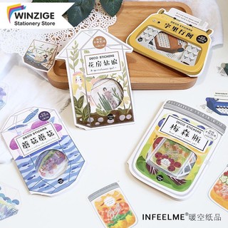 Bộ 40 hình dán trang trí dễ thương