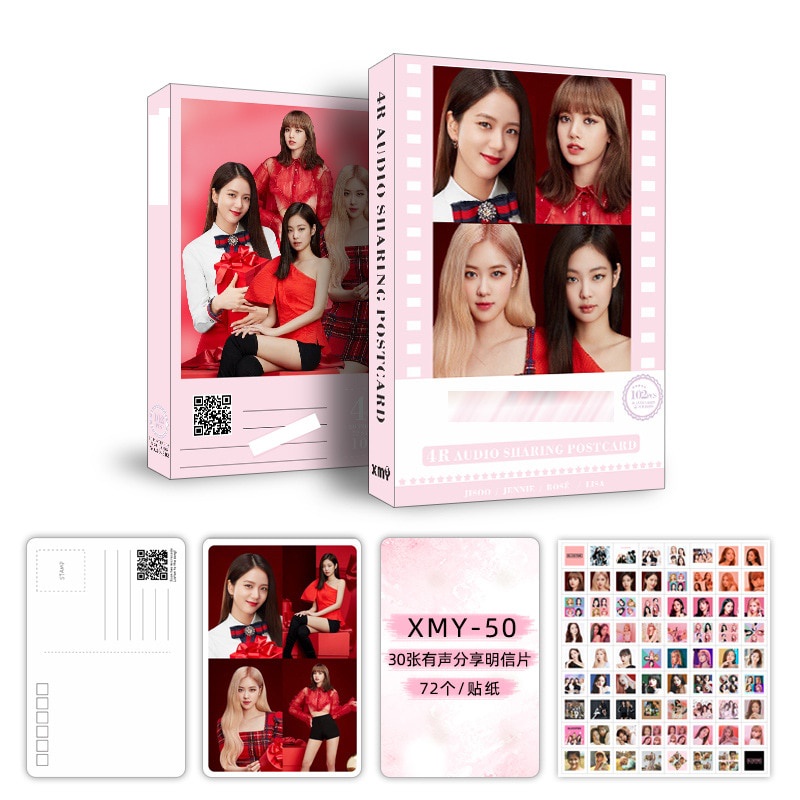 Lomo Card bộ thẻ 30 ảnh nhóm BTS BLACKPINK TWICE