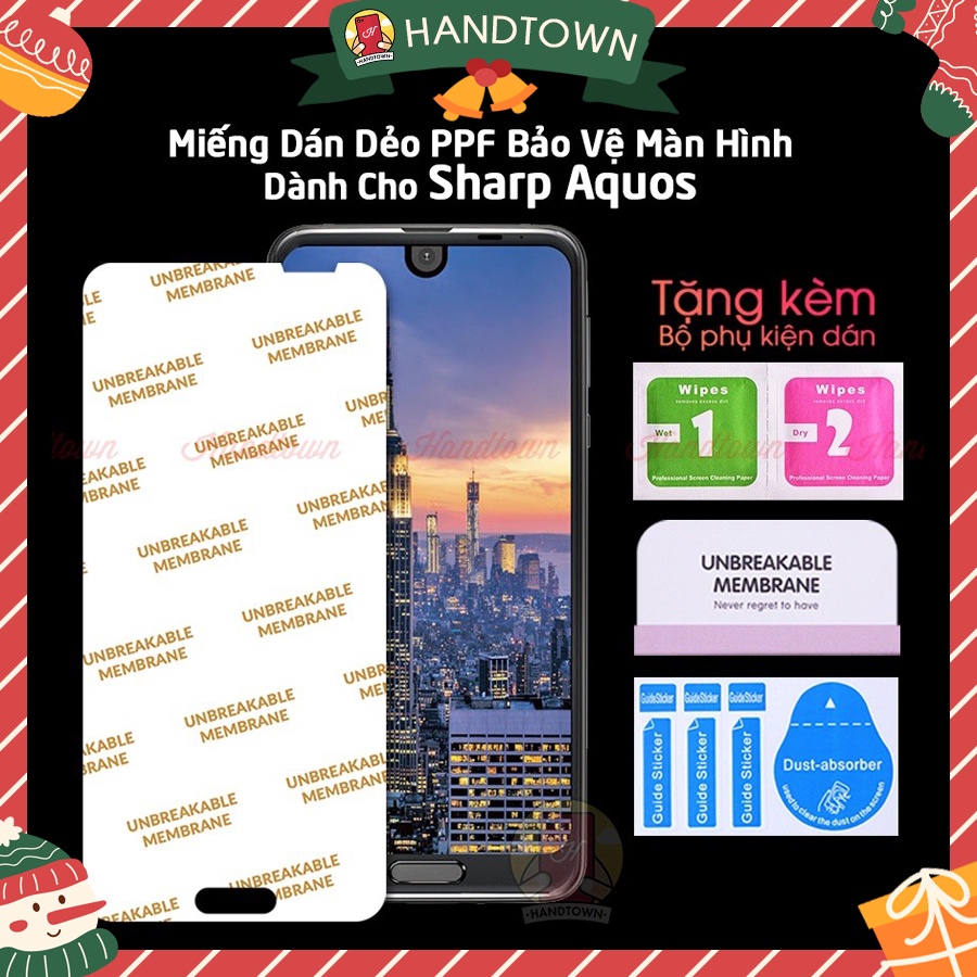 Miếng Dán Màn Hình PPF Sharp Aquos R SHV39 / SH03J / 605SH / R2 SH03K / SHV42 / R Compact 701SH / SHV41 / SH-M06 Classic
