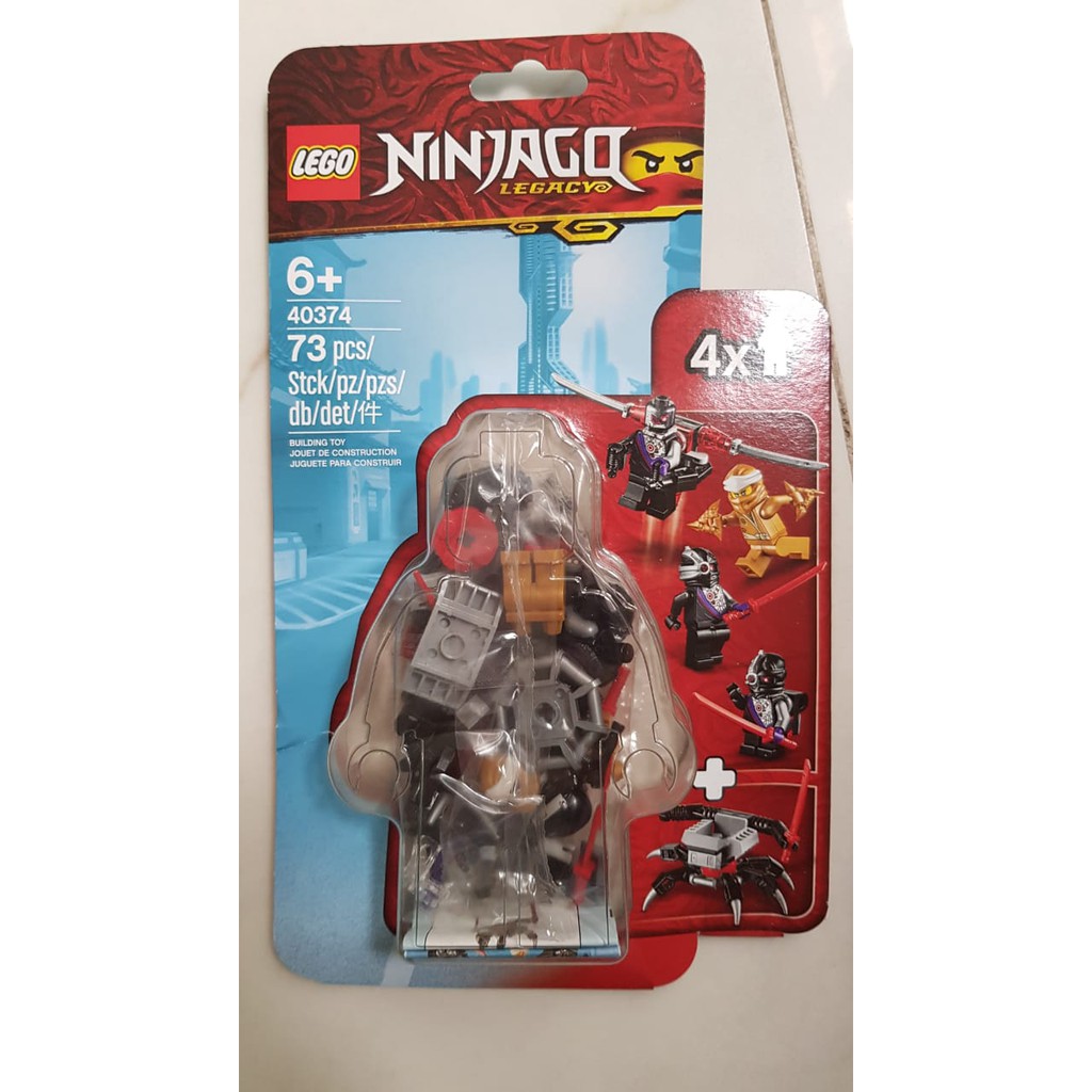 LEGO 40374 - Ninjago - Golden Zane Accessory Set blister pack