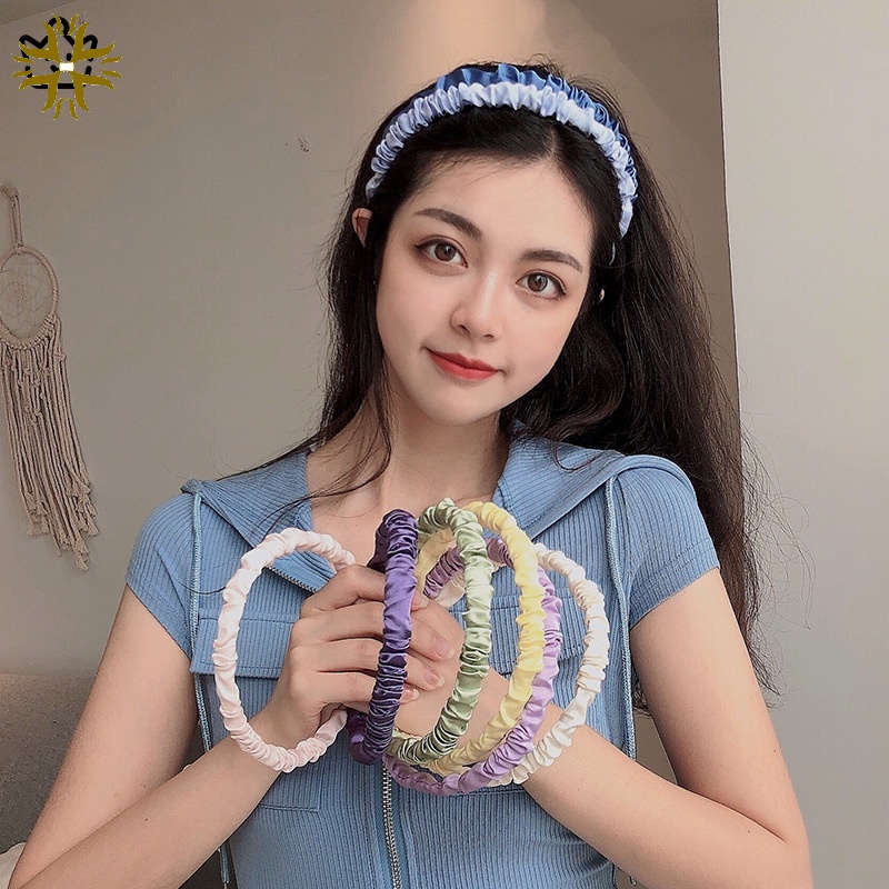 Kẹp tóc vải voan thời trang Hàn Quốc cho nữ JP6 JP3