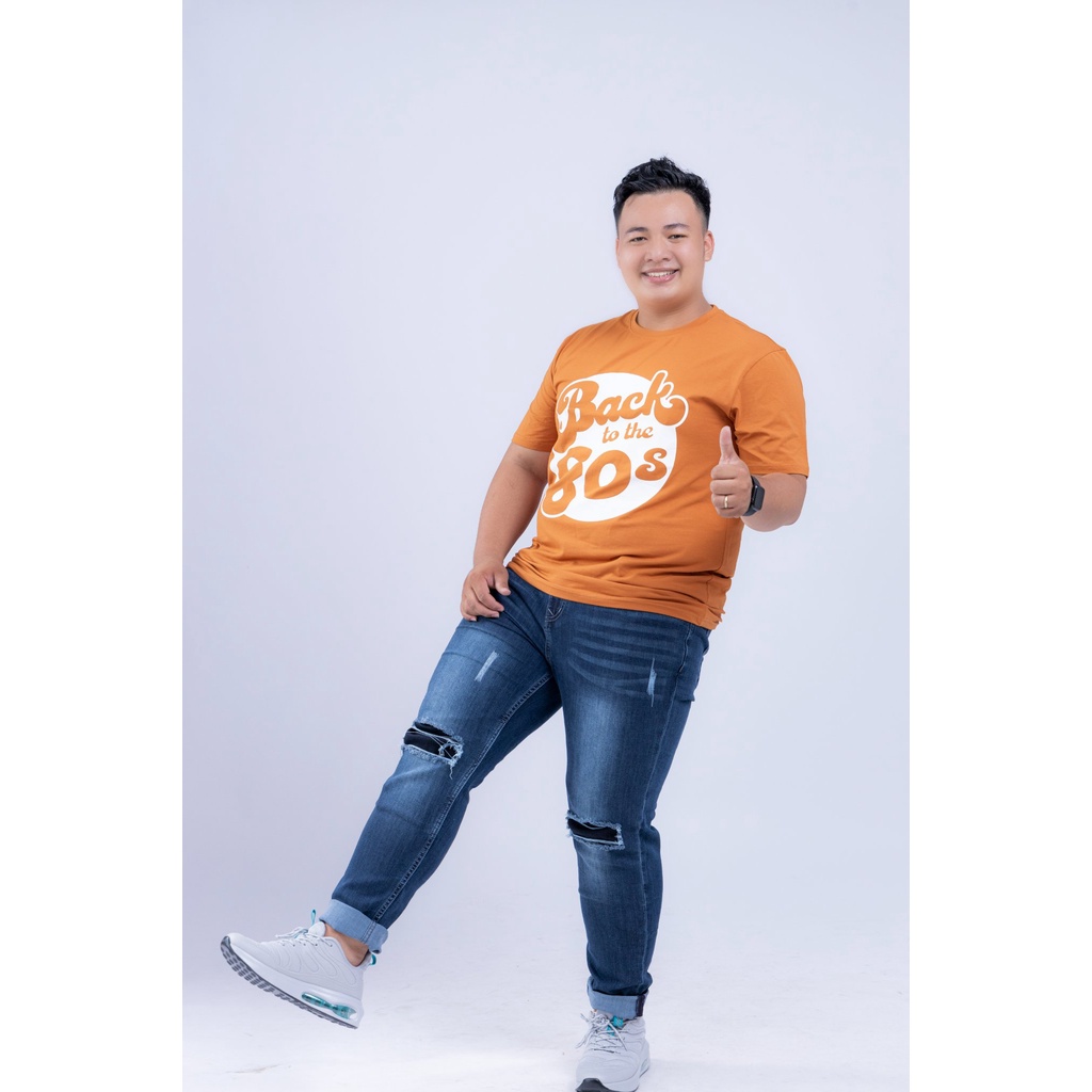 Áo Thun Bigsize Nam 80-140kg AKYOO Họa Tiết Trẻ Trung, Năng Động, Vải Cotton Co Giãn, Thoáng Mát - AT GACH IN