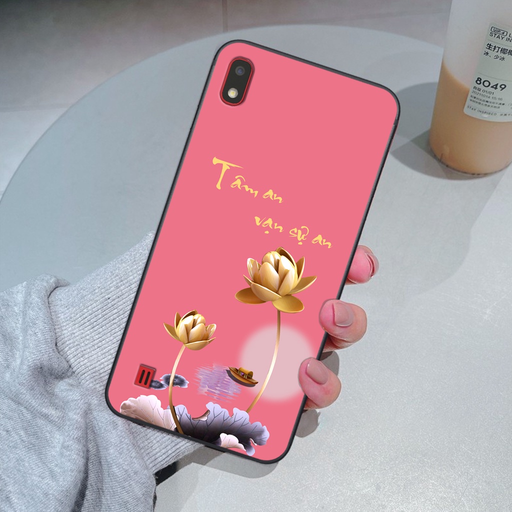 Ốp Samsung A10 / M10 in hình màu Tâm An Vạn Sự An, ốp lưng cao cấp chất lượng
