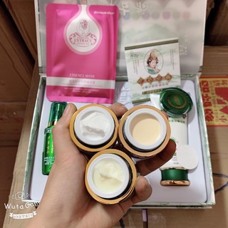 bộ kem hoàng cung xanh