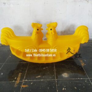 Bập bênh con gà đôi mầm non nhập khẩu, chuyên bán buôn bán lẻ giá tốt