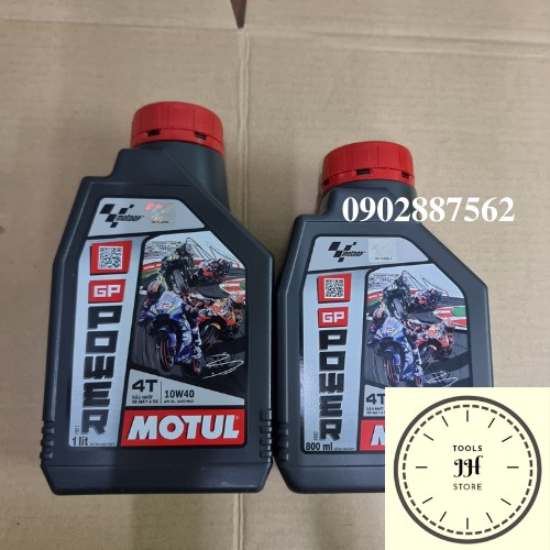 Dầu nhớt Motul GP Power 4T 10w40 MA2 (800ml, 1 lít)