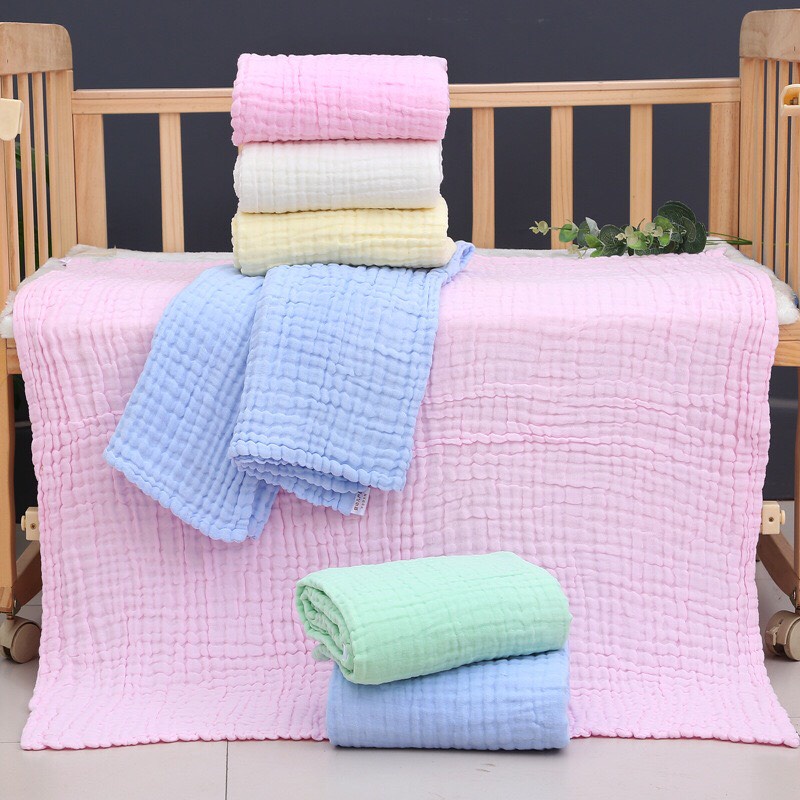 Khăn Tắm Cho Bé, Chăn Đắp 6 Lớp Xô Siêu Mềm, Siêu Thấm, Siêu Thoáng Cho Bé Hàng Cao Cấp KT:105 x105 DD103