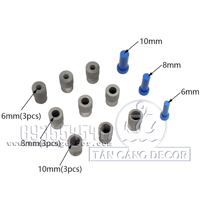 Bộ Cử Khoan Đóng Chốt Gỗ 02