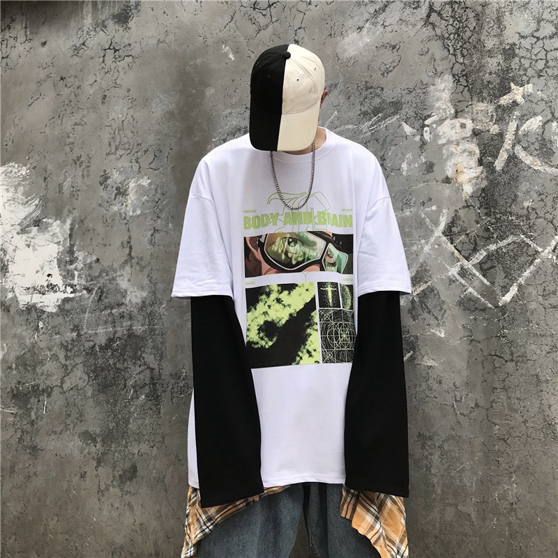 Áo thun nam nữ form rộng (không kèm tay dài) Yinxx, áo phông tay lỡ ATL53 | BigBuy360 - bigbuy360.vn