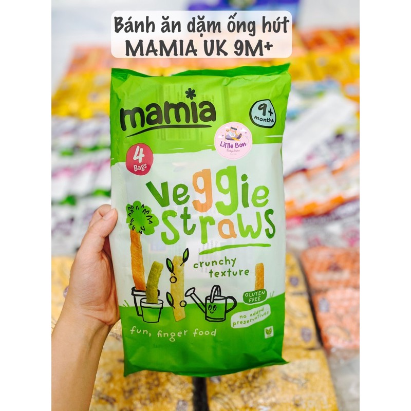 Bánh ăn dặm hữu cơ MAMIA ống hút 9M+ bay air_Date 15.07.2022