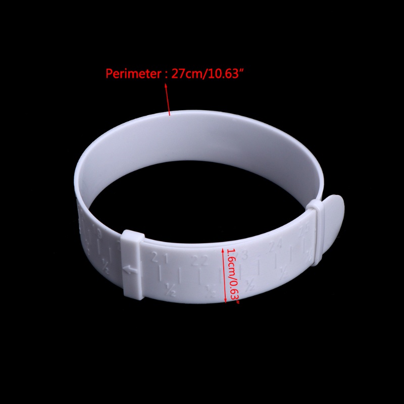 Thước Đo Kích Cỡ Vòng Tay Bằng Nhựa Tiện Dụng Cho Nữ